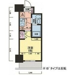 アリビオ立花Iの物件間取画像